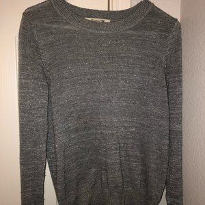 Forever 21 Gray Sparkle Sweater - Medium